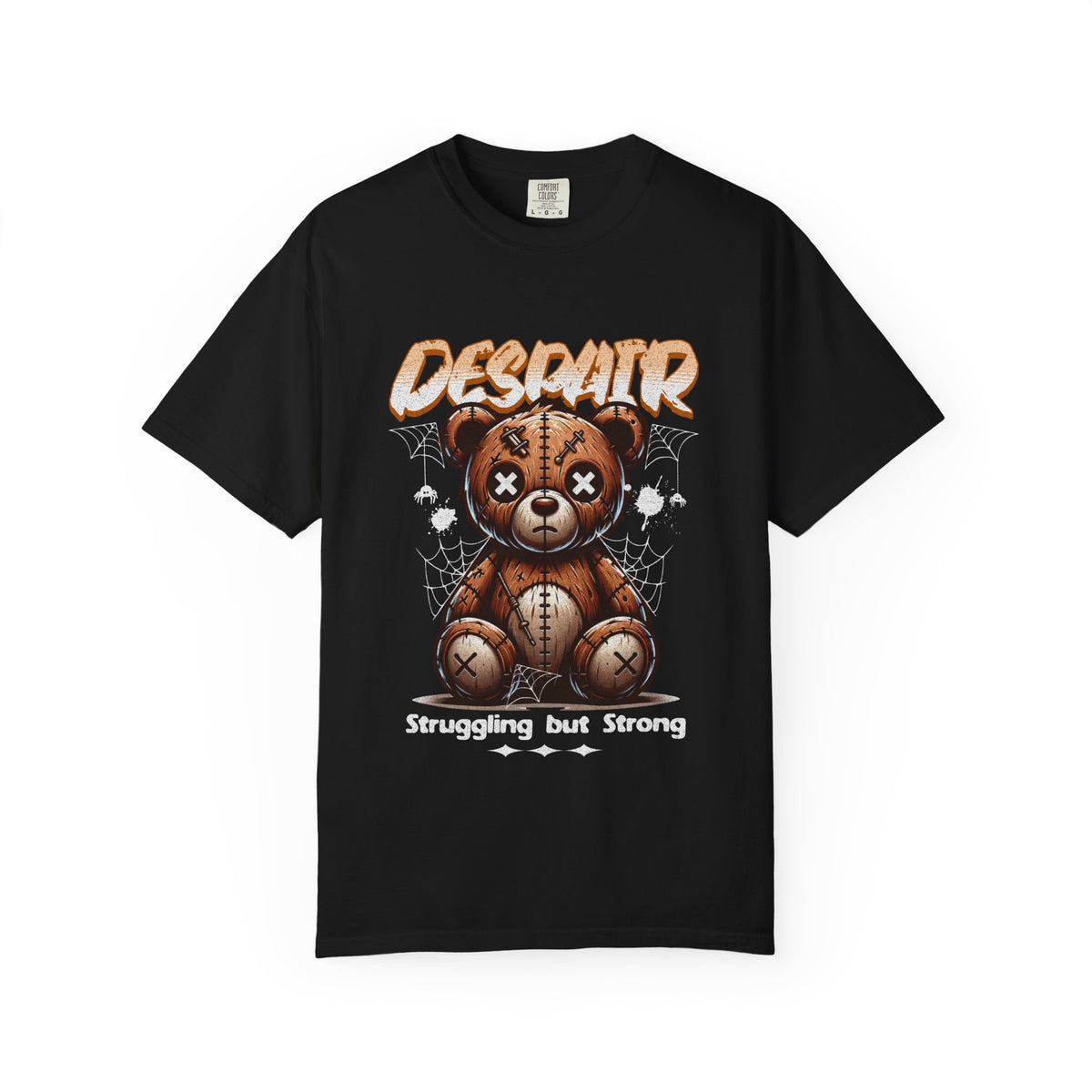 Despair Teddy 'Struggling But Strong' Graphic T‑Shirt