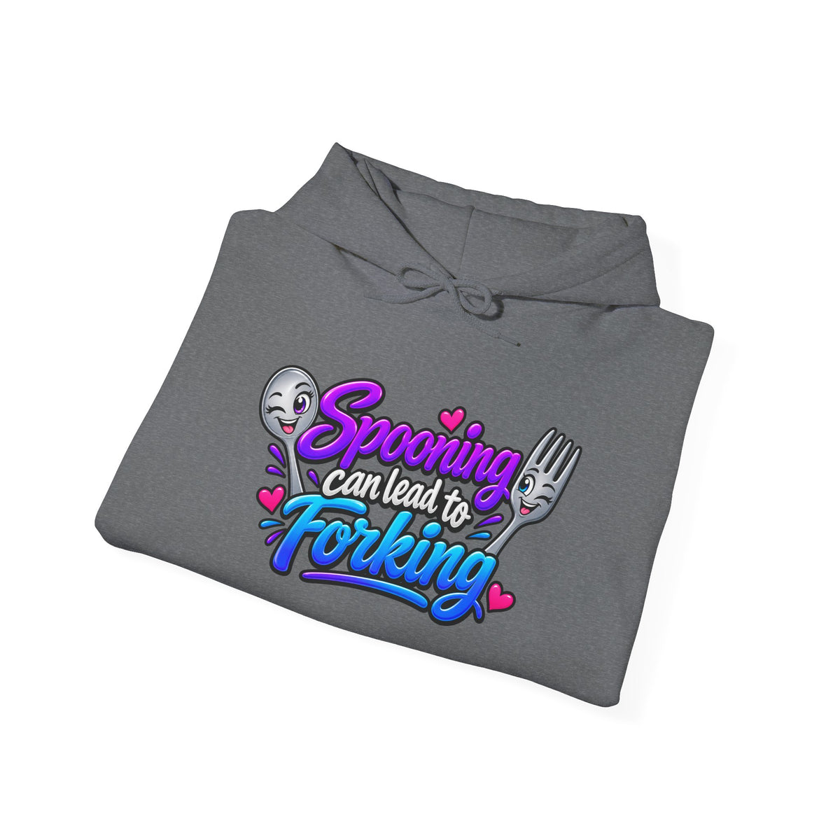 Spooning Can Lead to Forking Hoodie