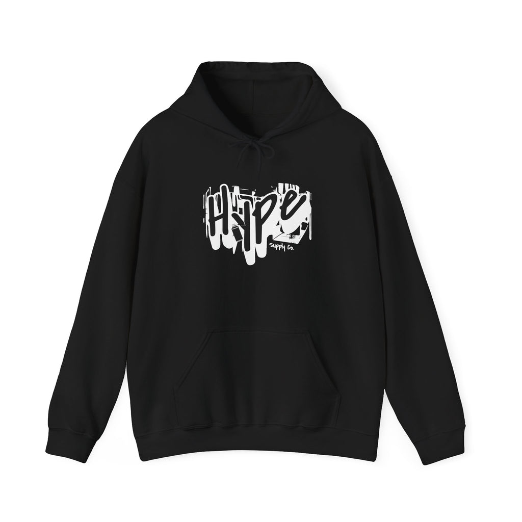 Hype  Graffiti Drip Streetwear Pullover Hoodie