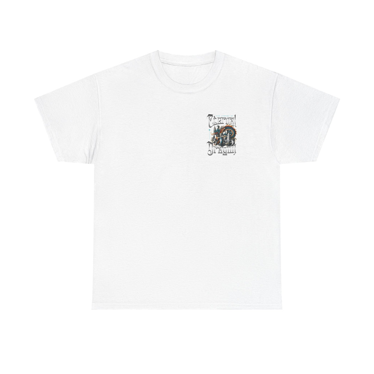 Electric Dragon T‑Shirt — Retro City Dragon Graphic Tee