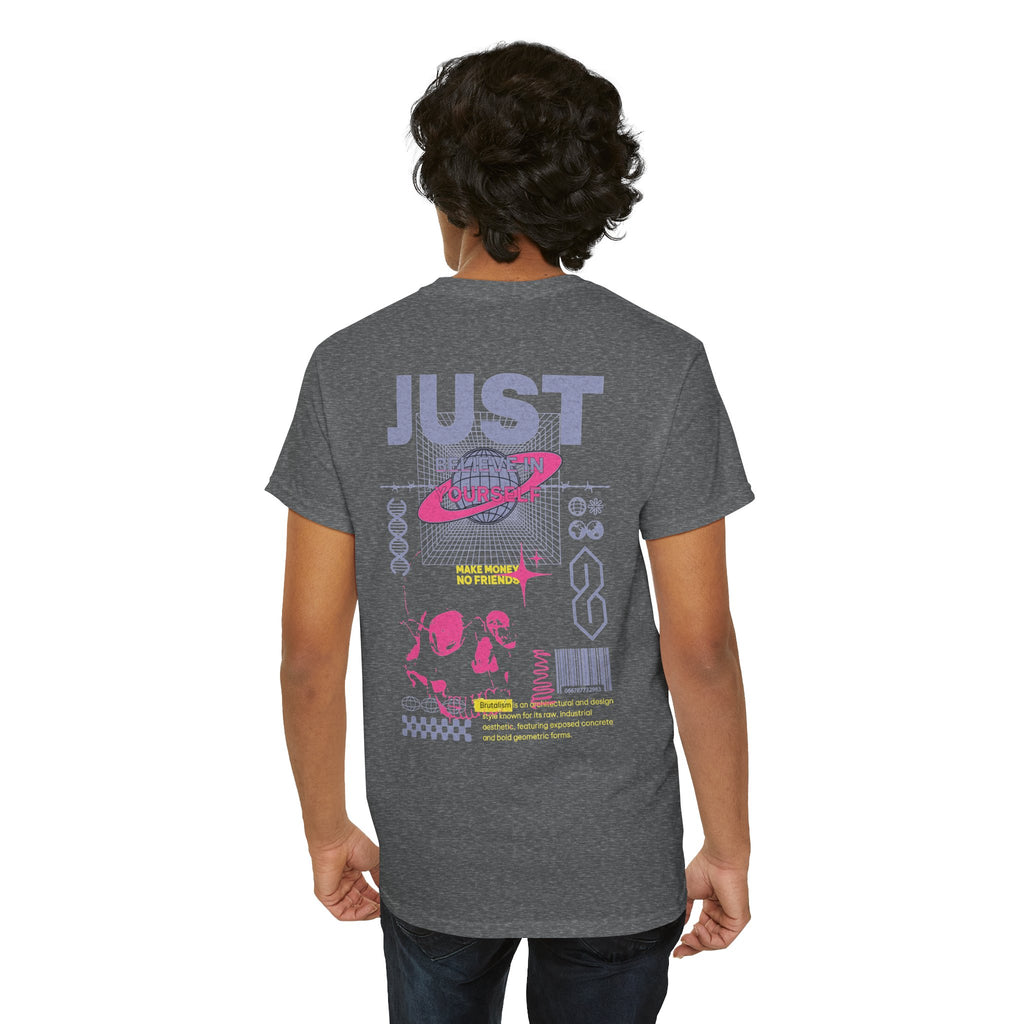 Trendy Graphic Tee with Bold Designs, Streetwear Fashion, Unisex Cotton Shirt, Perfect for Parties, Gifting & Casual Wear