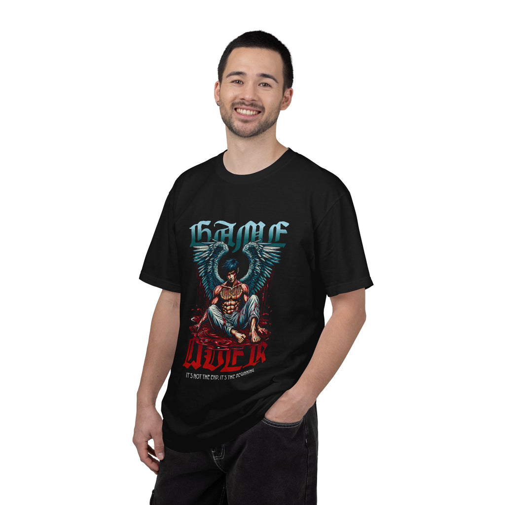 Fallen Angel Graphic T-Shirt — 'Blood & Water' Gothic Skate Tee