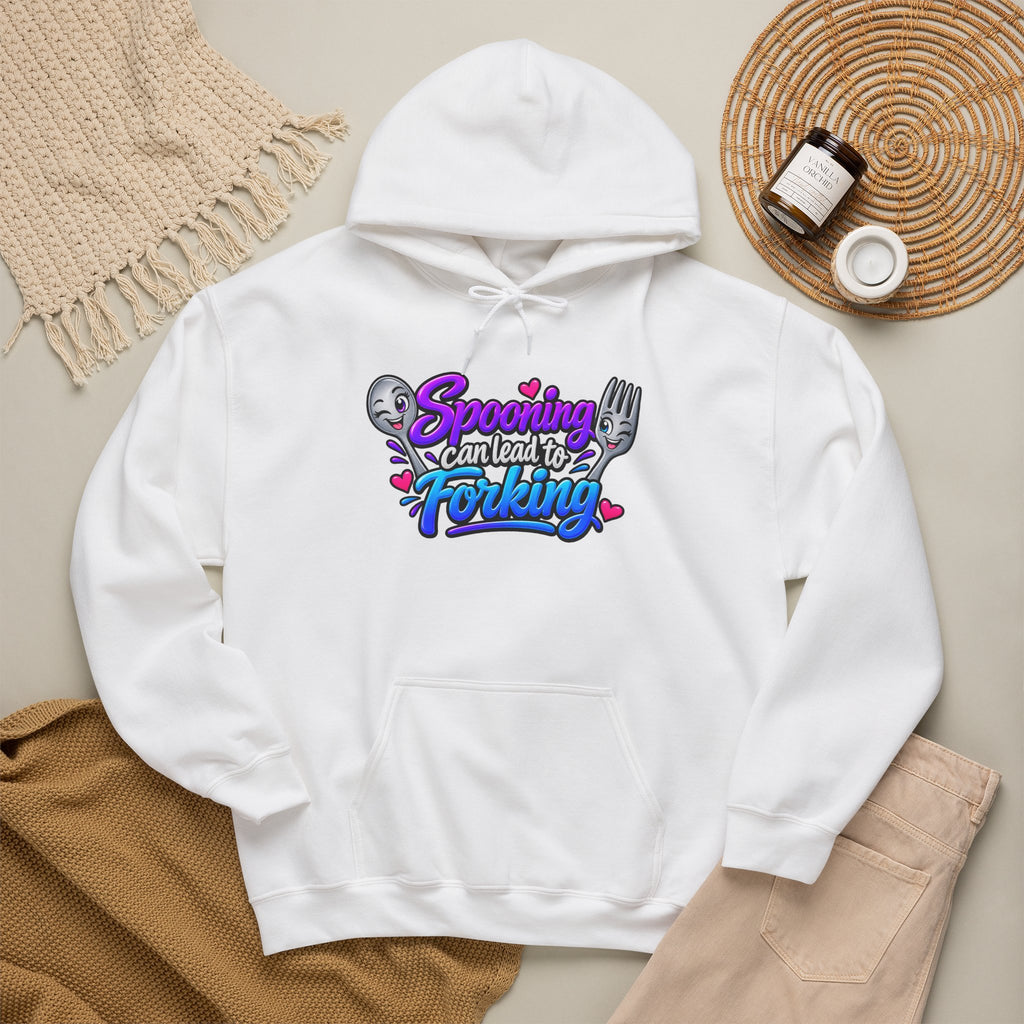 Spooning Can Lead to Forking Hoodie