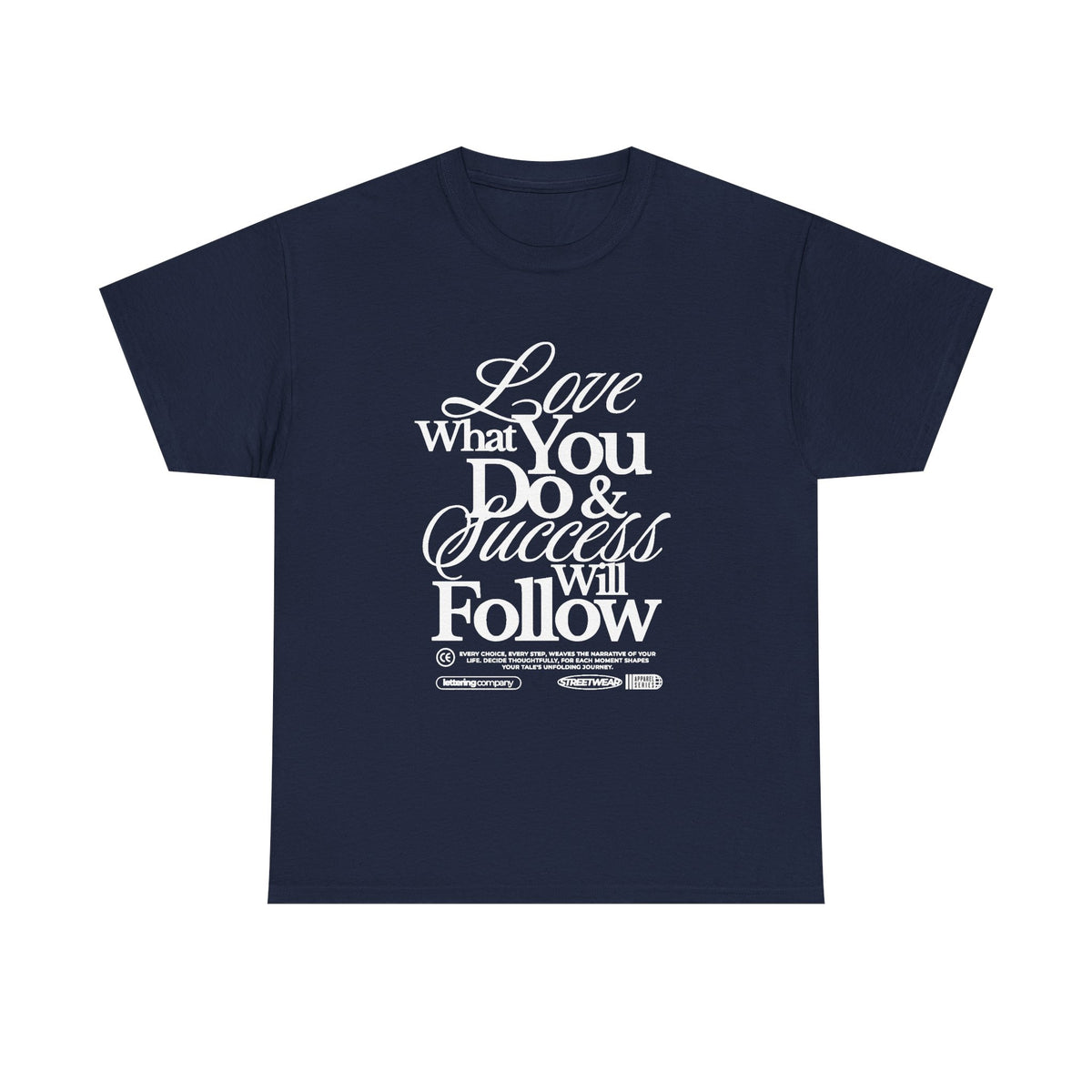 Motivational Unisex Heavy Cotton Tee - Love What You Do & Success Will Follow, Inspirational Shirt, Positive Vibes T-Shirt, Gift for [...]