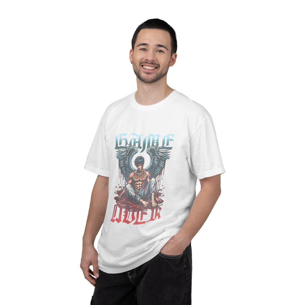Fallen Angel Graphic T-Shirt — 'Blood & Water' Gothic Skate Tee
