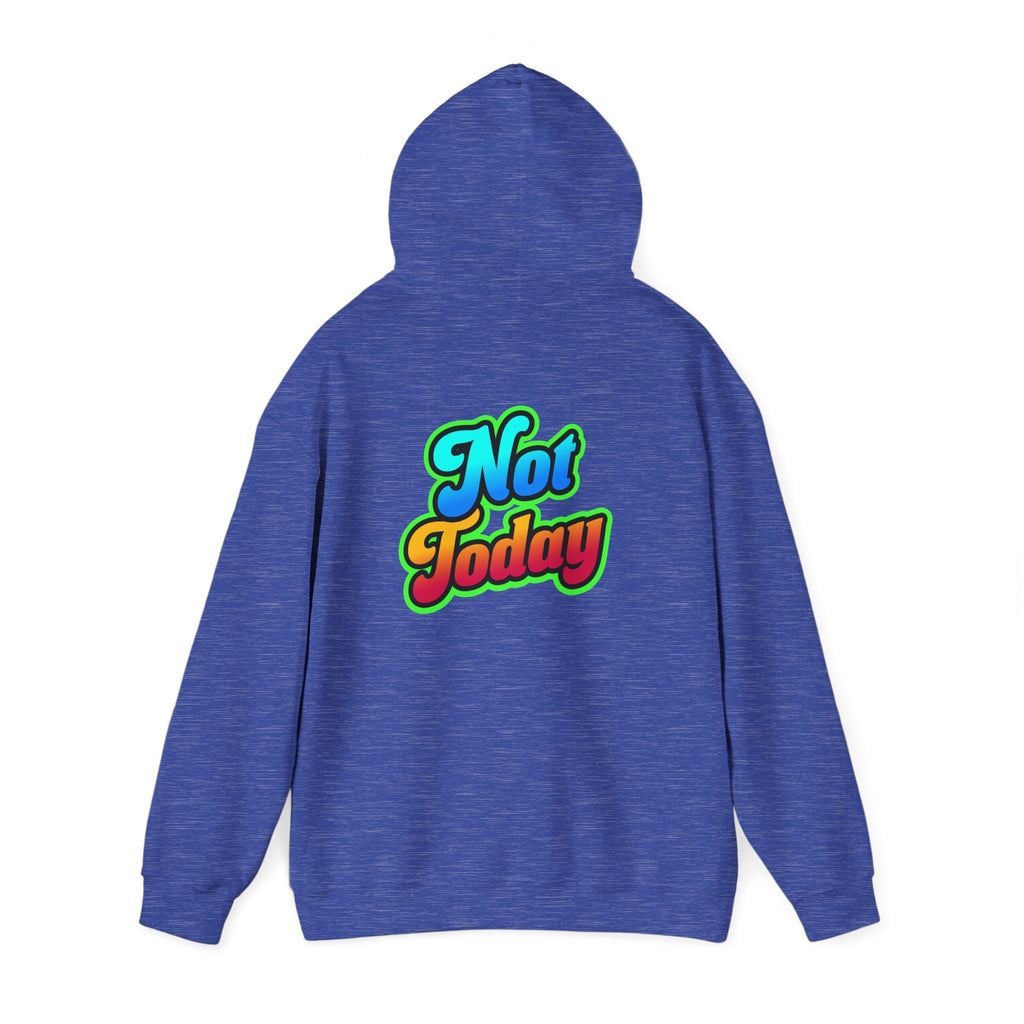 Chill Vibes Hoodie - Unisex Heavy Blend™ Hooded Sweatshirt with 'Not Today' Design, Cozy Casual Wear, Birthday Gift, Self-Care, [...]