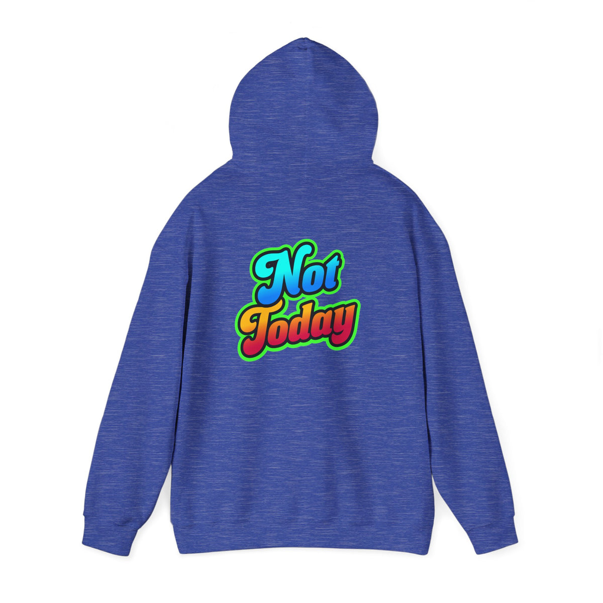 Chill Vibes Hoodie - Unisex Heavy Blend™ Hooded Sweatshirt with 'Not Today' Design, Cozy Casual Wear, Birthday Gift, Self-Care, [...]