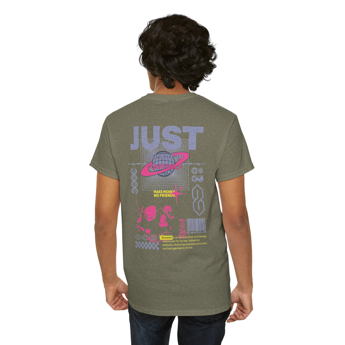 Trendy Graphic Tee with Bold Designs, Streetwear Fashion, Unisex Cotton Shirt, Perfect for Parties, Gifting & Casual Wear