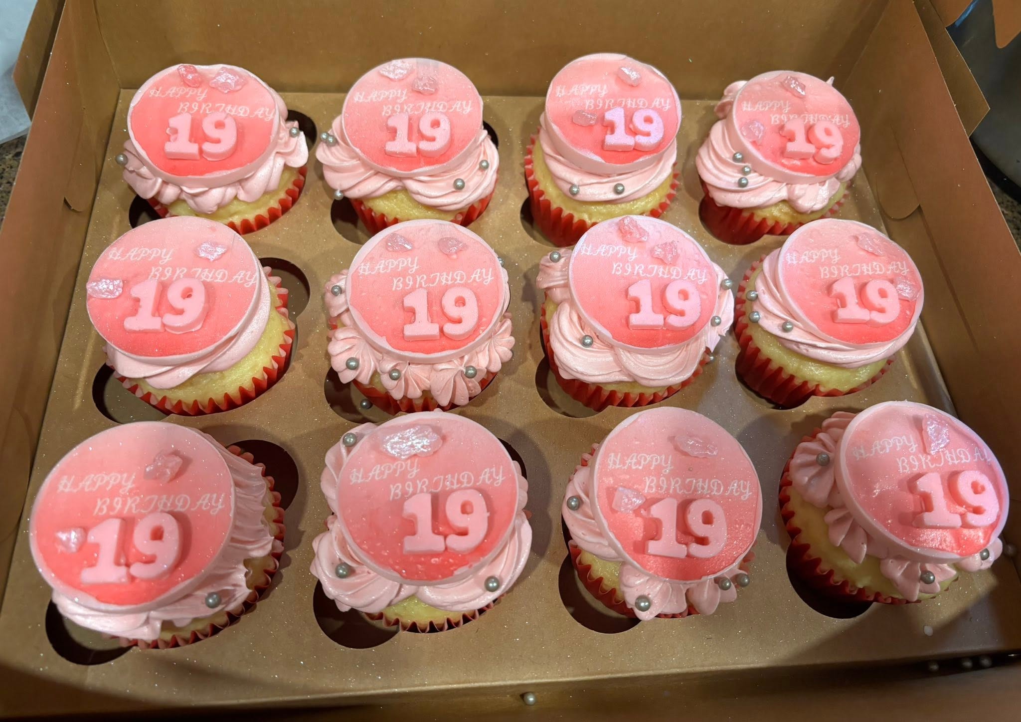 Age Decorated Cupcakes