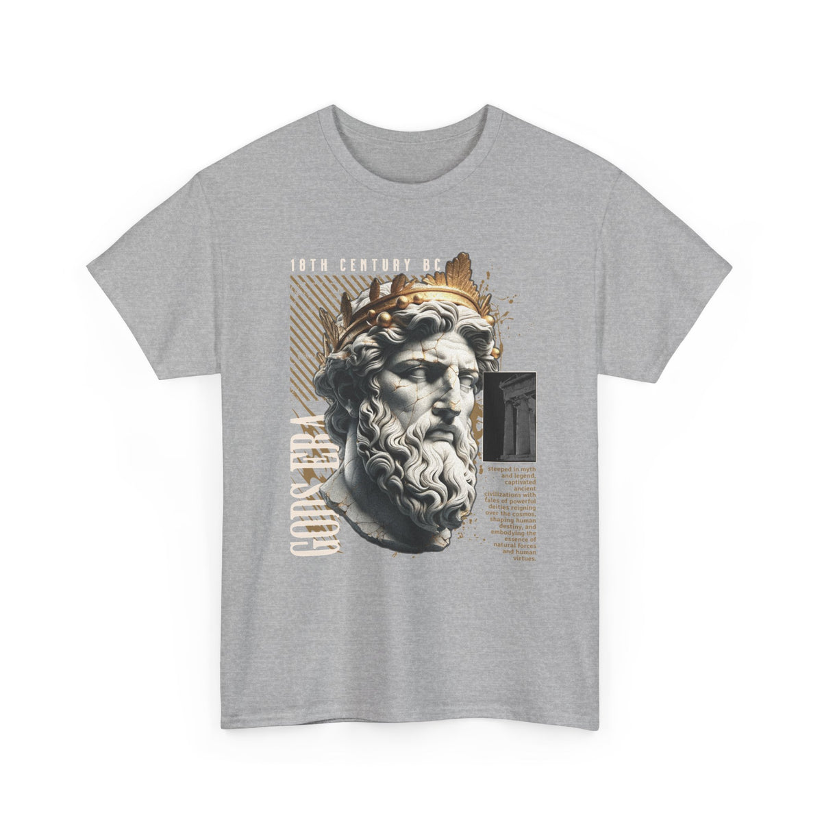 Gods Era Vintage Art-Inspired Unisex Heavy Cotton Tee, Graphic Tee, Unisex Casual Wear, Comfortable Everyday Style, Gift for Art Lovers, Unique [...]