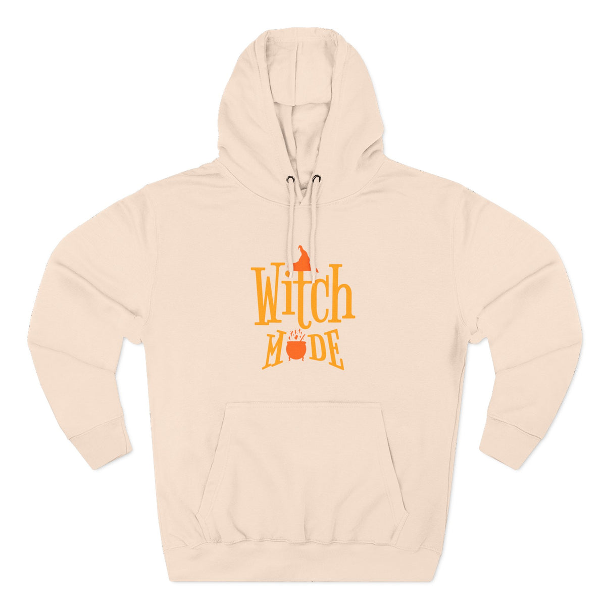 Witch Mode Halloween Fleece Hoodie