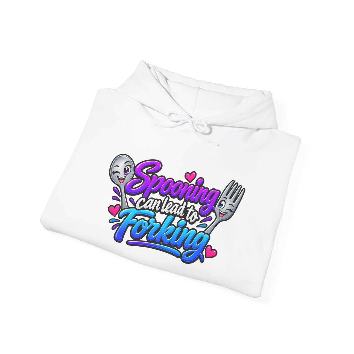Spooning Can Lead to Forking Hoodie