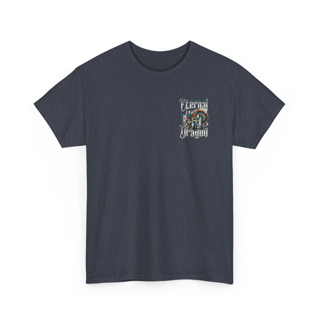 Fierce Dragon Graphic Tee, Unisex Cotton T-Shirt, Casual Streetwear, Fantasy Theme, Gift for Dragon Lovers