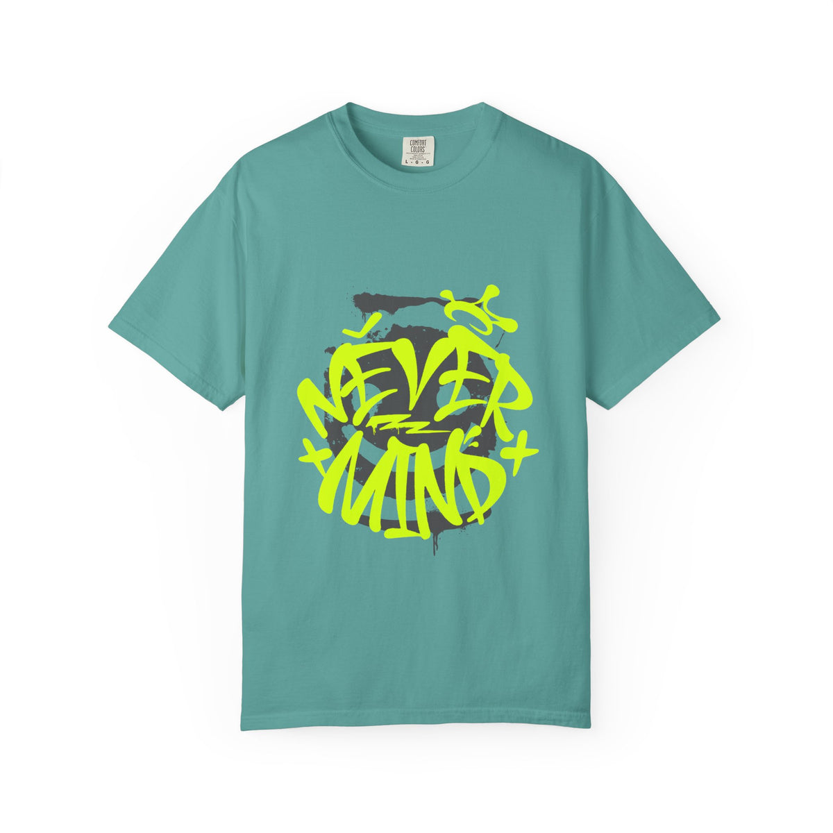 Never Mind Graffiti Graphic T-Shirt