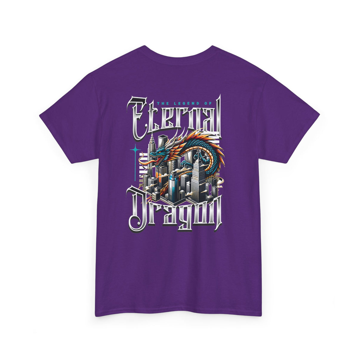 Fierce Dragon Graphic Tee, Unisex Cotton T-Shirt, Casual Streetwear, Fantasy Theme, Gift for Dragon Lovers