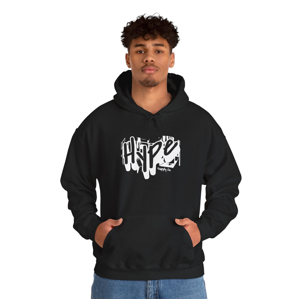 Hype  Graffiti Drip Streetwear Pullover Hoodie