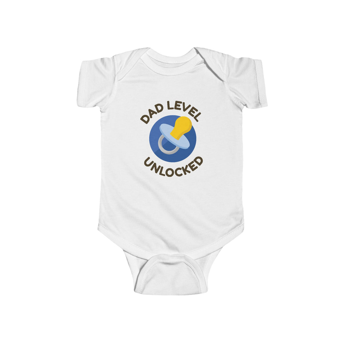 Dad Level Unlocked Baby Bodysuit