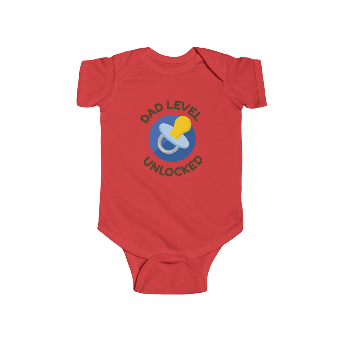 Dad Level Unlocked Baby Bodysuit