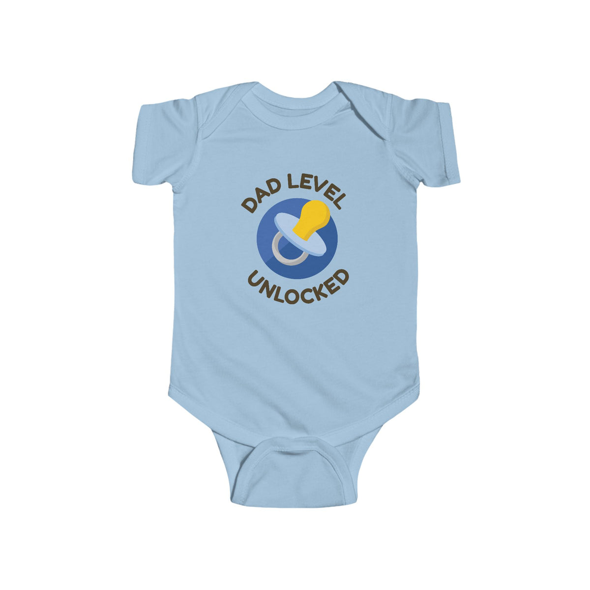 Dad Level Unlocked Baby Bodysuit