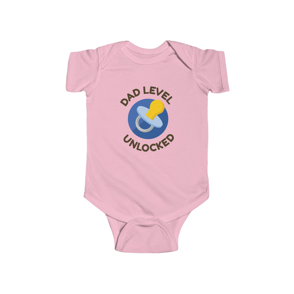 Dad Level Unlocked Baby Bodysuit