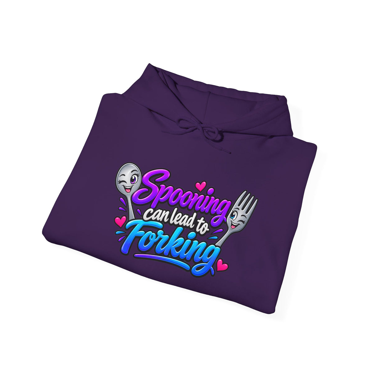 Spooning Can Lead to Forking Hoodie