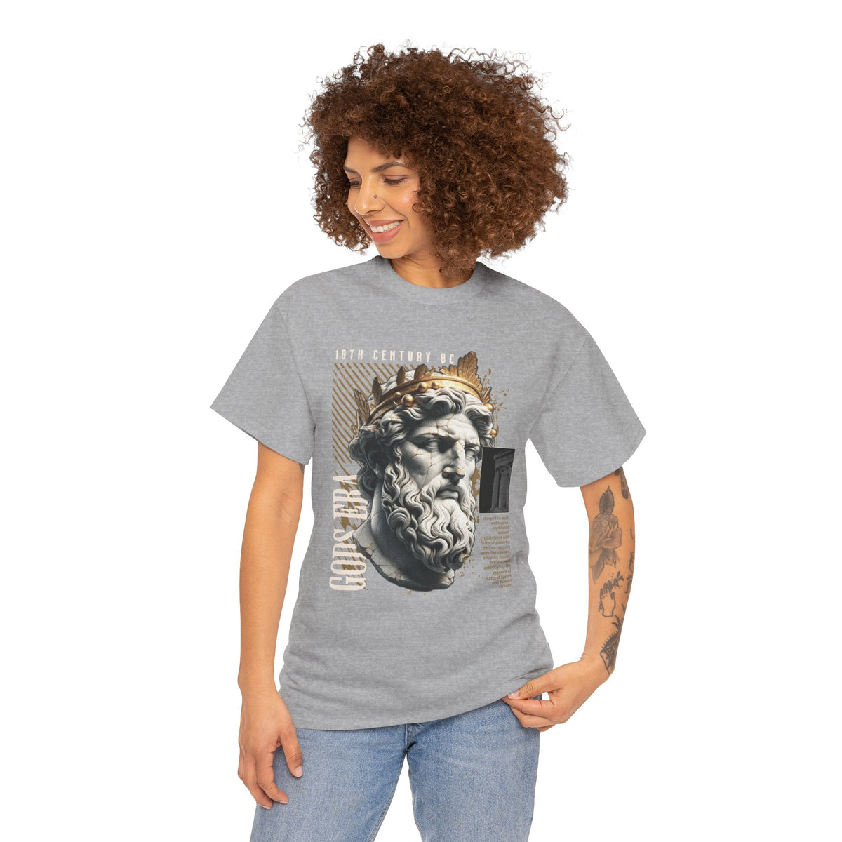 Gods Era Vintage Art-Inspired Unisex Heavy Cotton Tee, Graphic Tee, Unisex Casual Wear, Comfortable Everyday Style, Gift for Art Lovers, Unique [...]