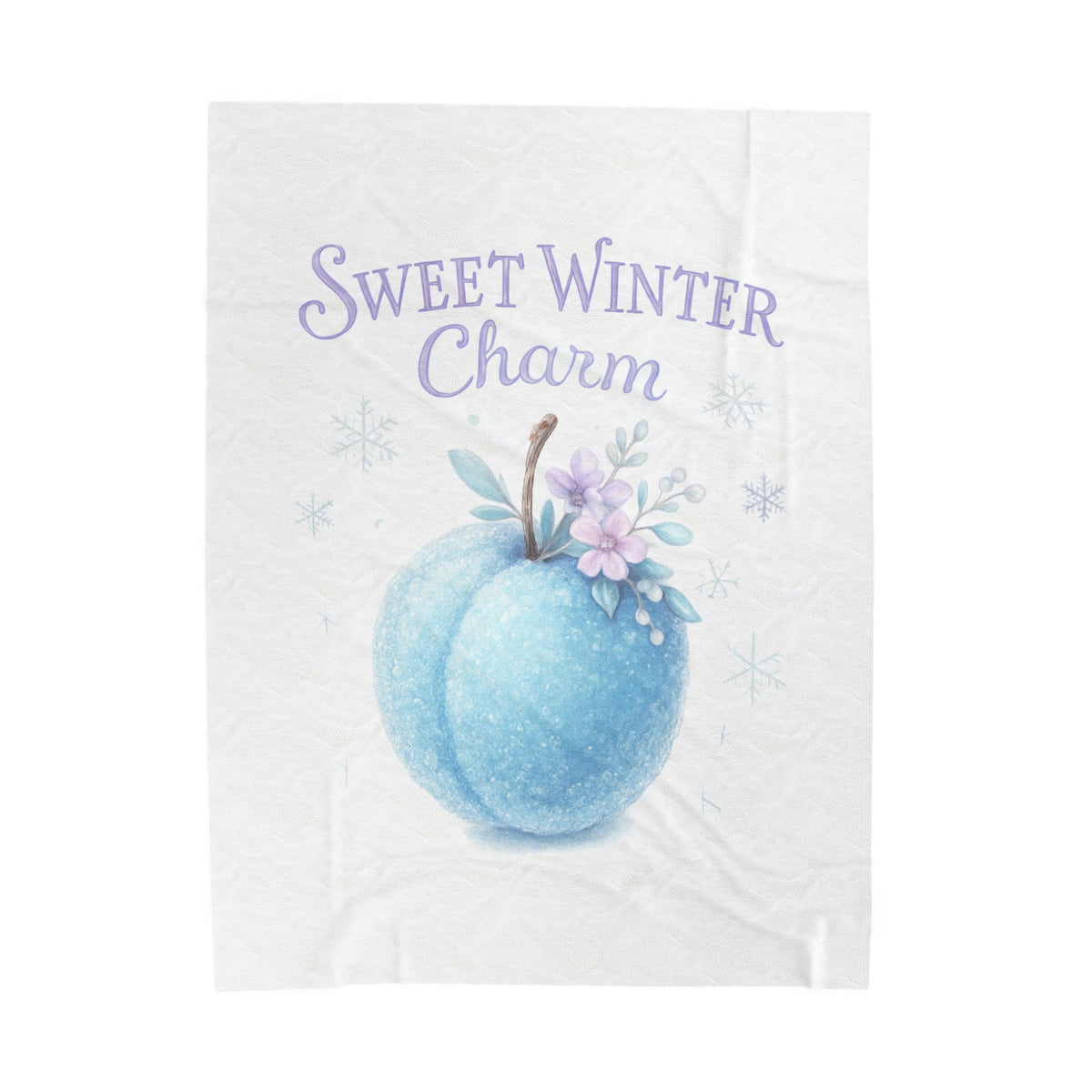 Sweet Winter Charm Velveteen Plush Blanket