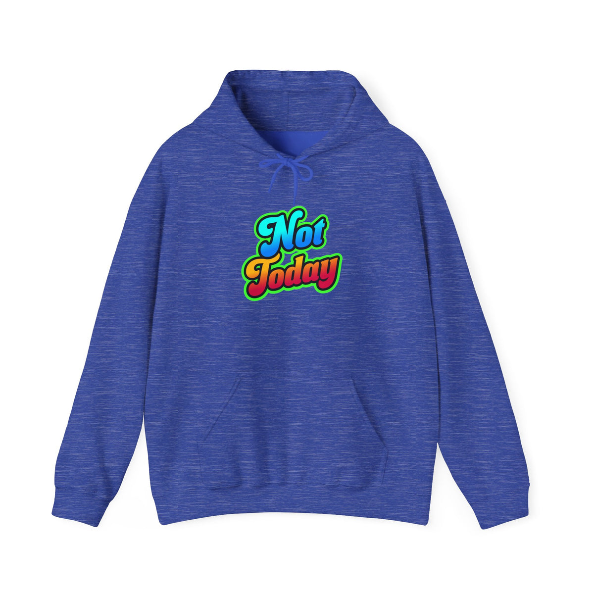 Chill Vibes Hoodie - Unisex Heavy Blend™ Hooded Sweatshirt with 'Not Today' Design, Cozy Casual Wear, Birthday Gift, Self-Care, [...]