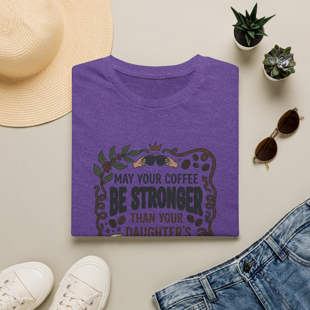 May Your Coffee Be Stronger Than Your Daughter’s Attitude T-Shirt