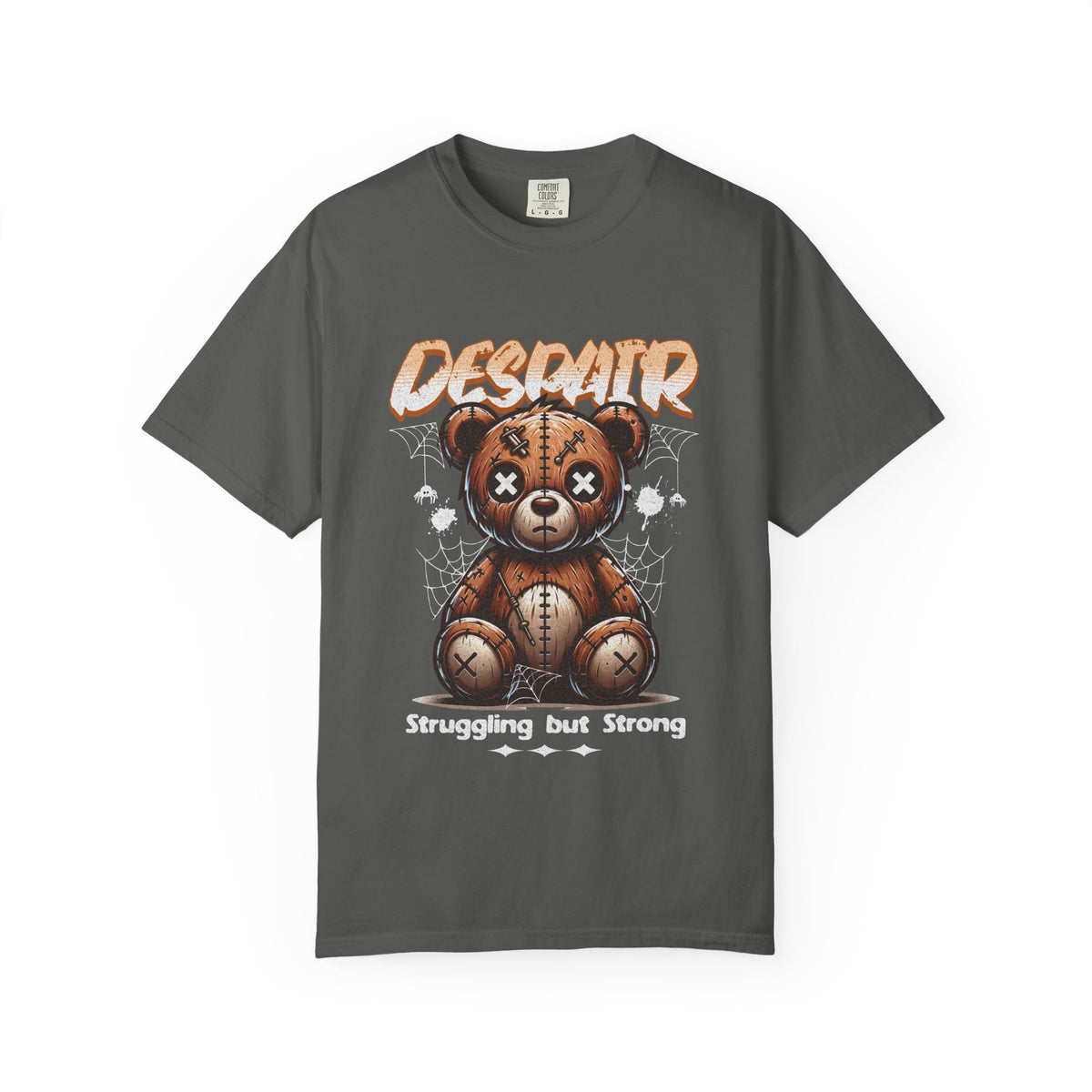 Despair Teddy 'Struggling But Strong' Graphic T‑Shirt