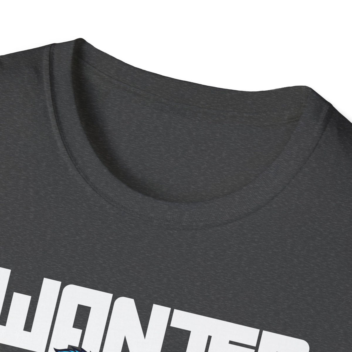 Wanted Dead or Alive Teddy T-Shirt — Edgy Blue Plush Graphic Tee