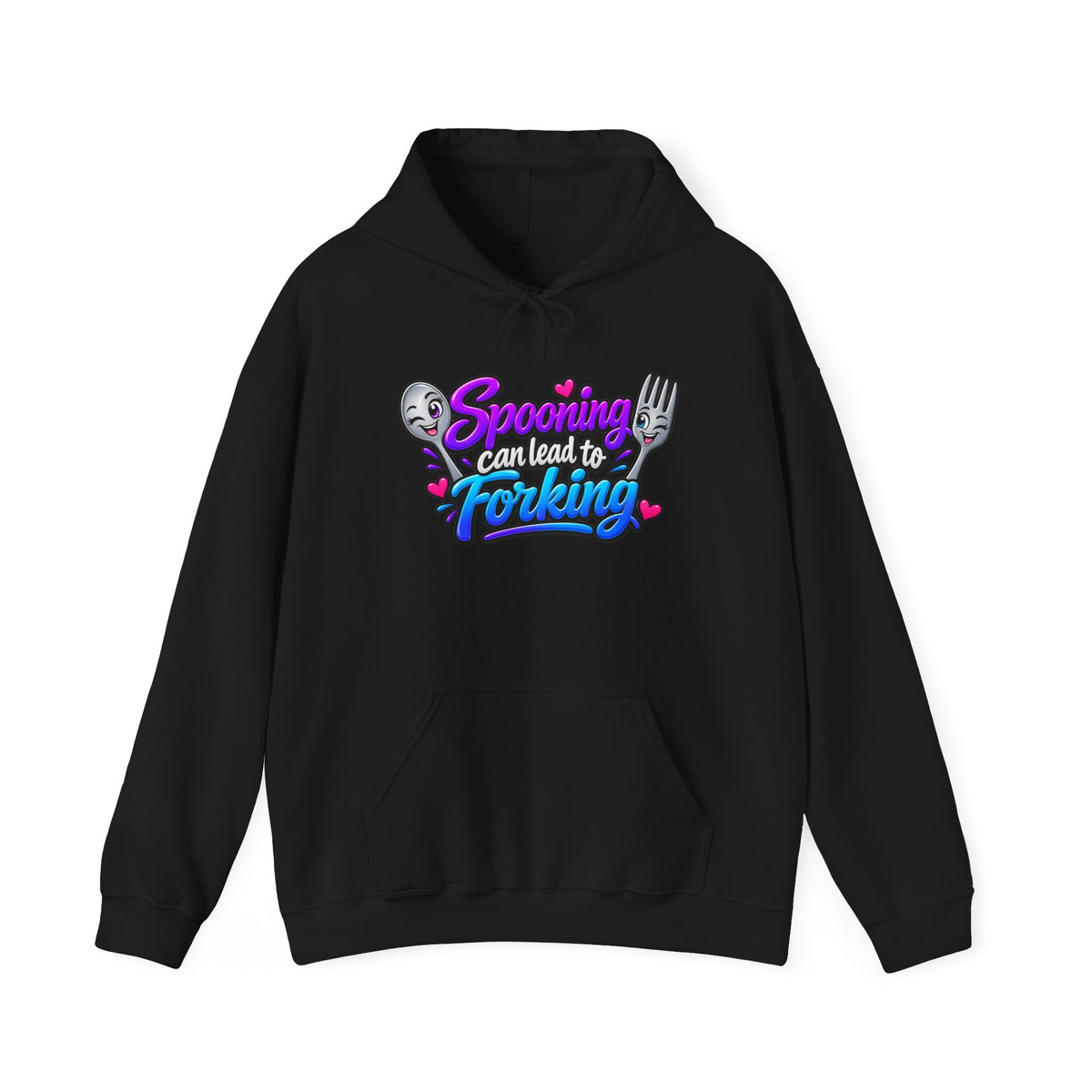 Spooning Can Lead to Forking Hoodie