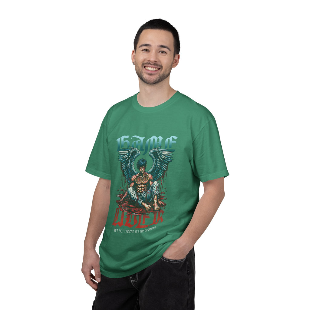 Fallen Angel Graphic T-Shirt — 'Blood & Water' Gothic Skate Tee