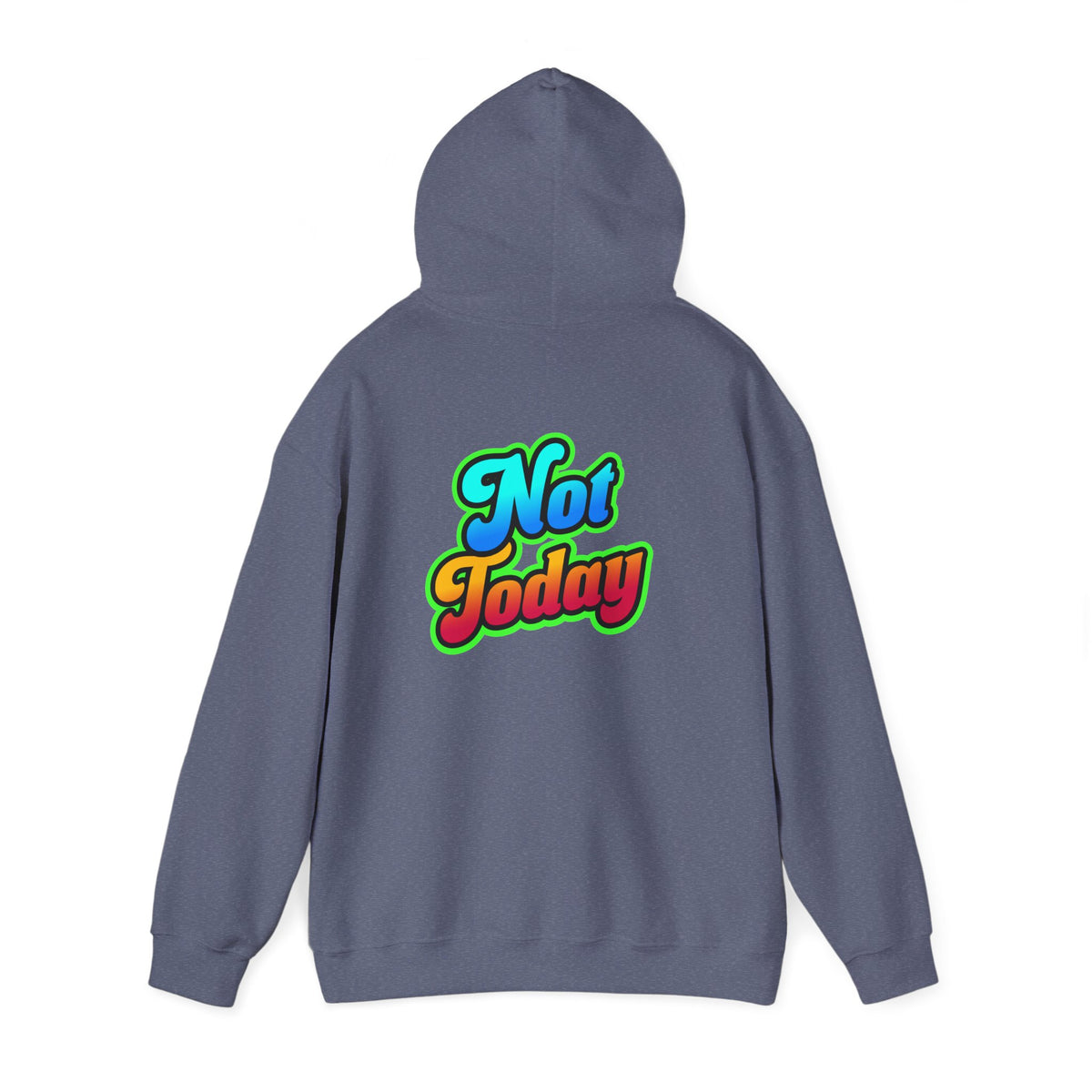 Chill Vibes Hoodie - Unisex Heavy Blend™ Hooded Sweatshirt with 'Not Today' Design, Cozy Casual Wear, Birthday Gift, Self-Care, [...]
