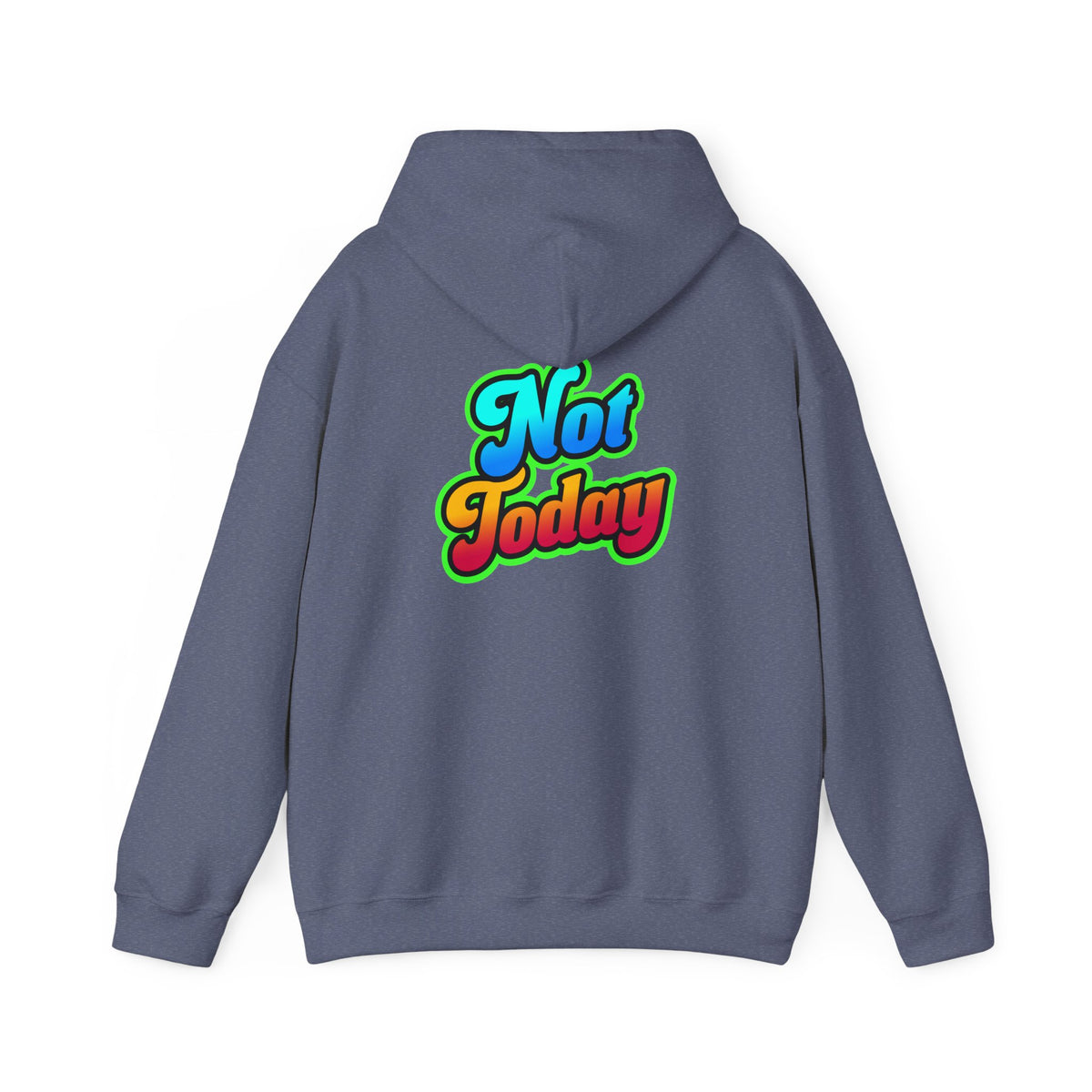 Chill Vibes Hoodie - Unisex Heavy Blend™ Hooded Sweatshirt with 'Not Today' Design, Cozy Casual Wear, Birthday Gift, Self-Care, [...]
