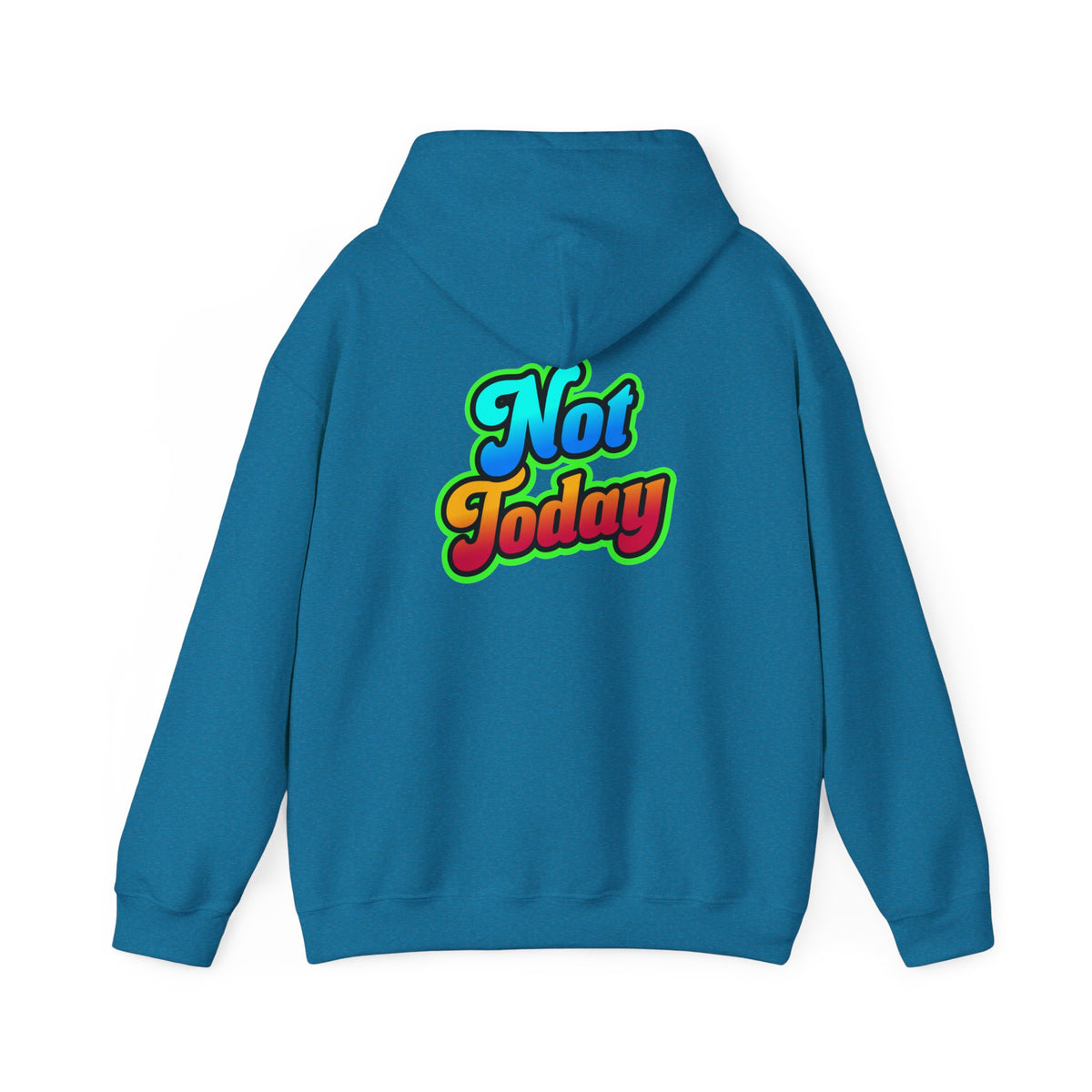 Chill Vibes Hoodie - Unisex Heavy Blend™ Hooded Sweatshirt with 'Not Today' Design, Cozy Casual Wear, Birthday Gift, Self-Care, [...]