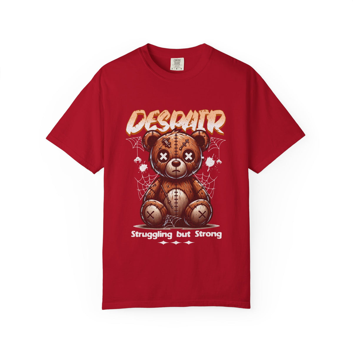 Despair Teddy 'Struggling But Strong' Graphic T‑Shirt