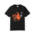 Resting Witch Face Coffee T-Shirt for Coffee Lovers, Halloween Gift, Funny Witch Shirt, Unisex Casual Wear, Spooky Apparel