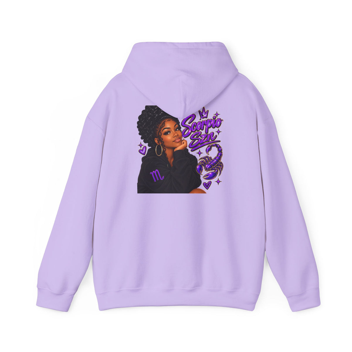 Scorpio Queen Zodiac Graphic Hoodie