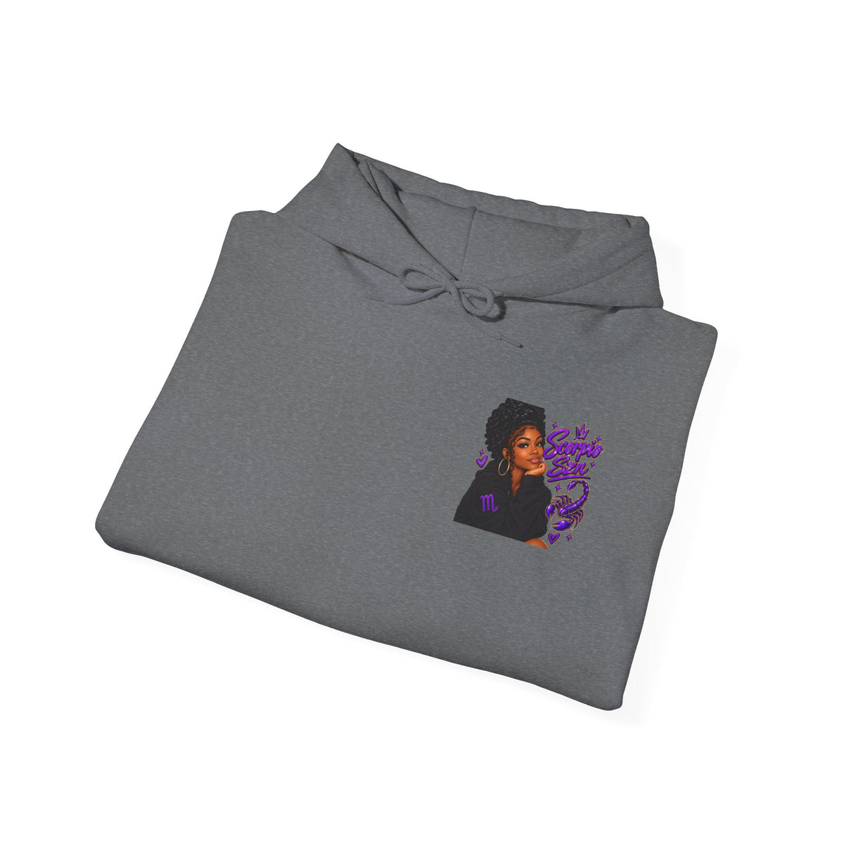 Scorpio Queen Zodiac Graphic Hoodie