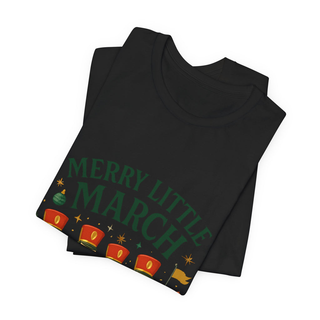 Merry Little March Nutcracker Toy Soldier Christmas Tee