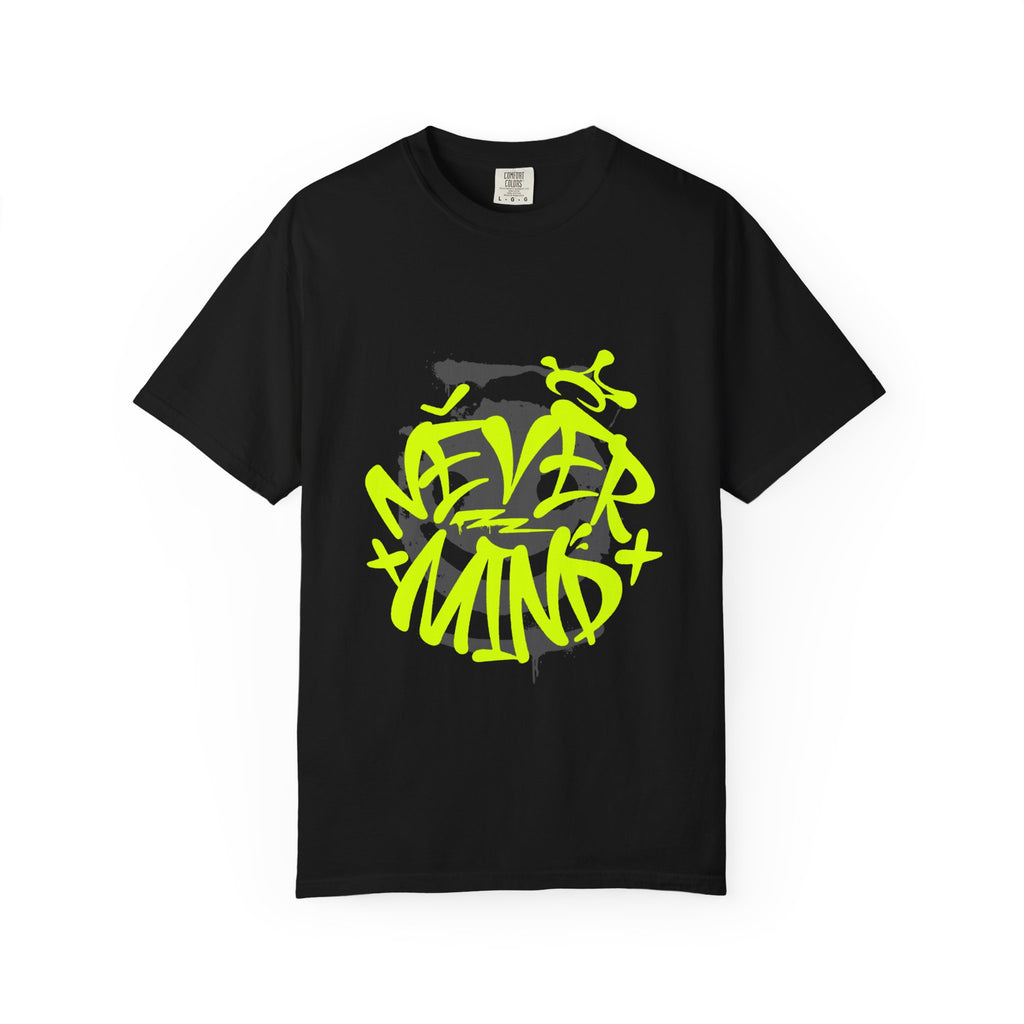 Never Mind Graffiti Graphic T-Shirt