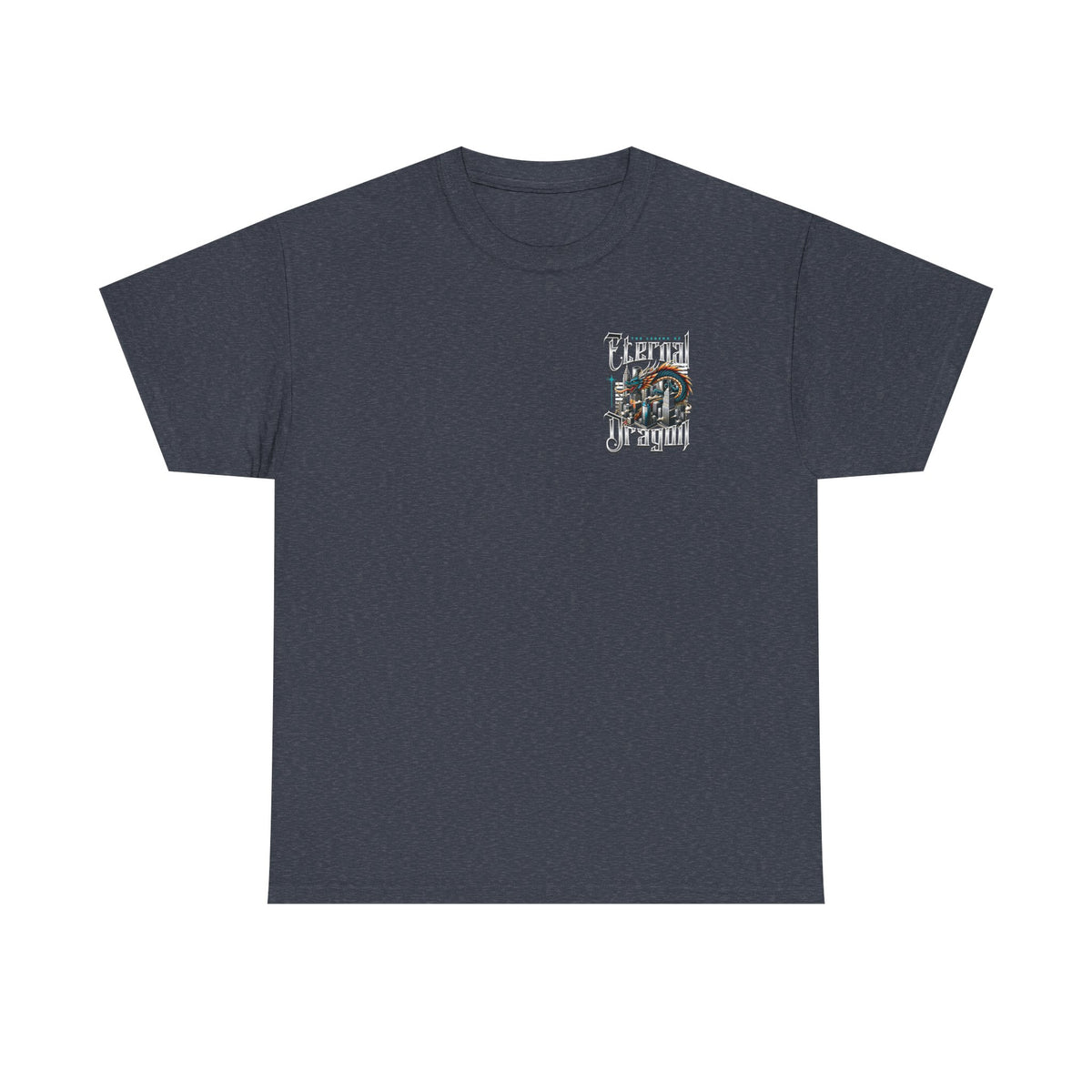 Electric Dragon T‑Shirt — Retro City Dragon Graphic Tee