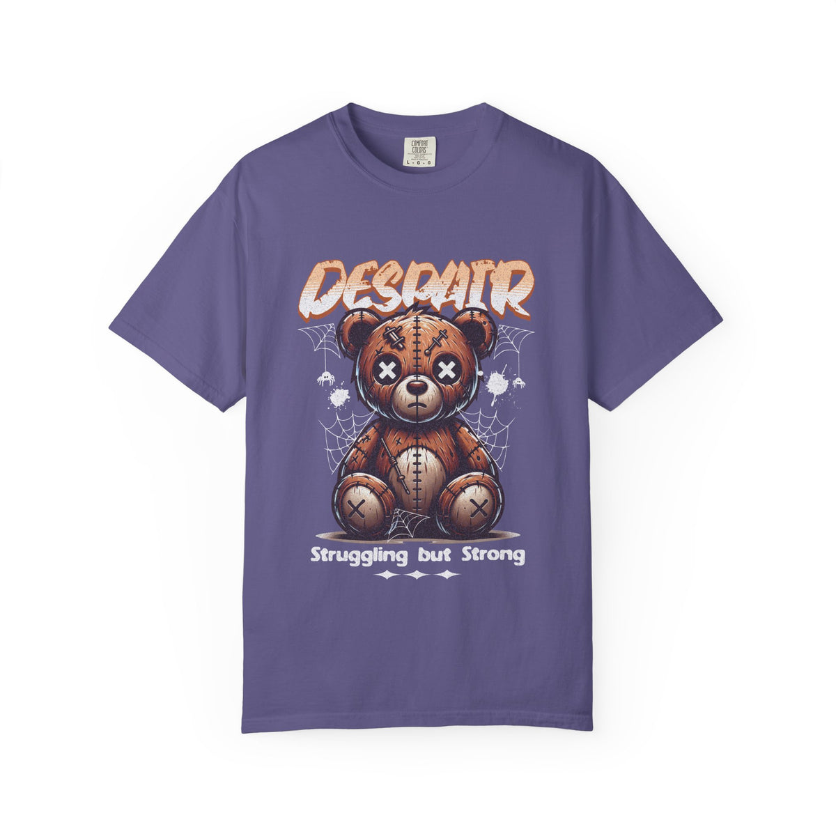 Despair Teddy 'Struggling But Strong' Graphic T‑Shirt
