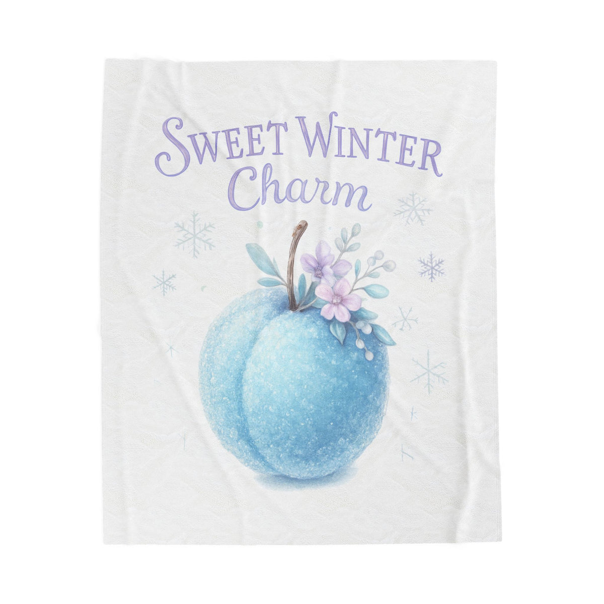 Sweet Winter Charm Velveteen Plush Blanket