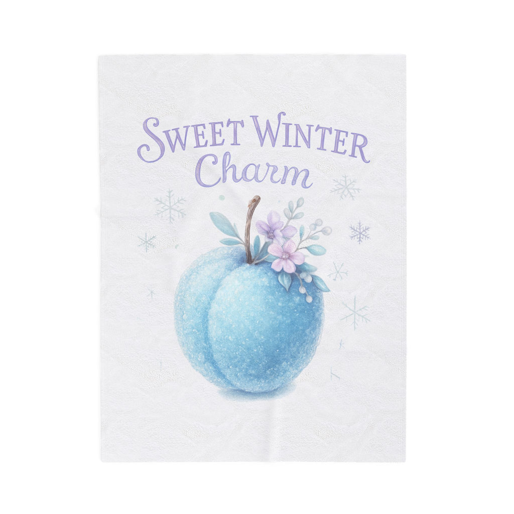 Sweet Winter Charm Velveteen Plush Blanket