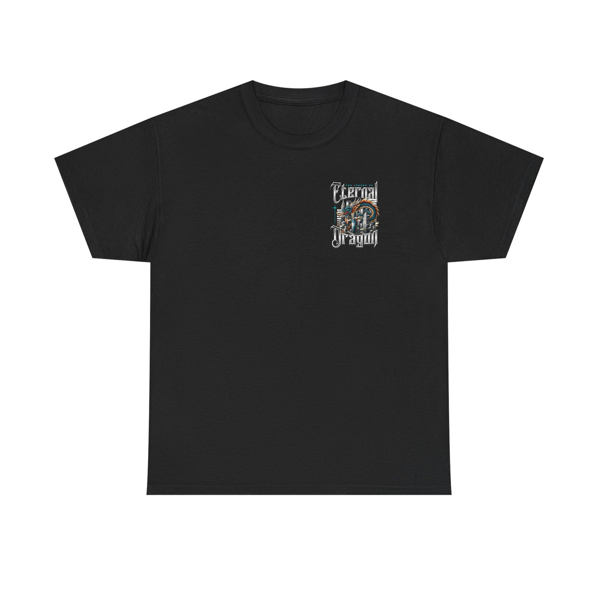 Electric Dragon T‑Shirt — Retro City Dragon Graphic Tee