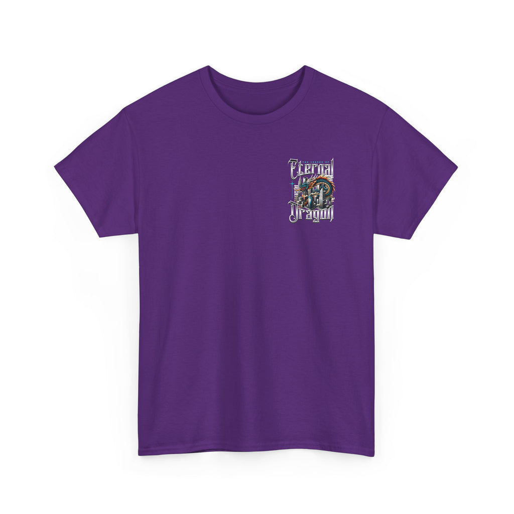 Fierce Dragon Graphic Tee, Unisex Cotton T-Shirt, Casual Streetwear, Fantasy Theme, Gift for Dragon Lovers