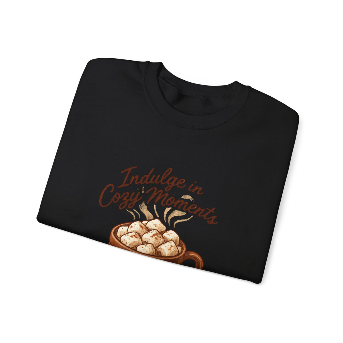 Cozy Moments Sweatshirt — Hot Cocoa Mug Crewneck