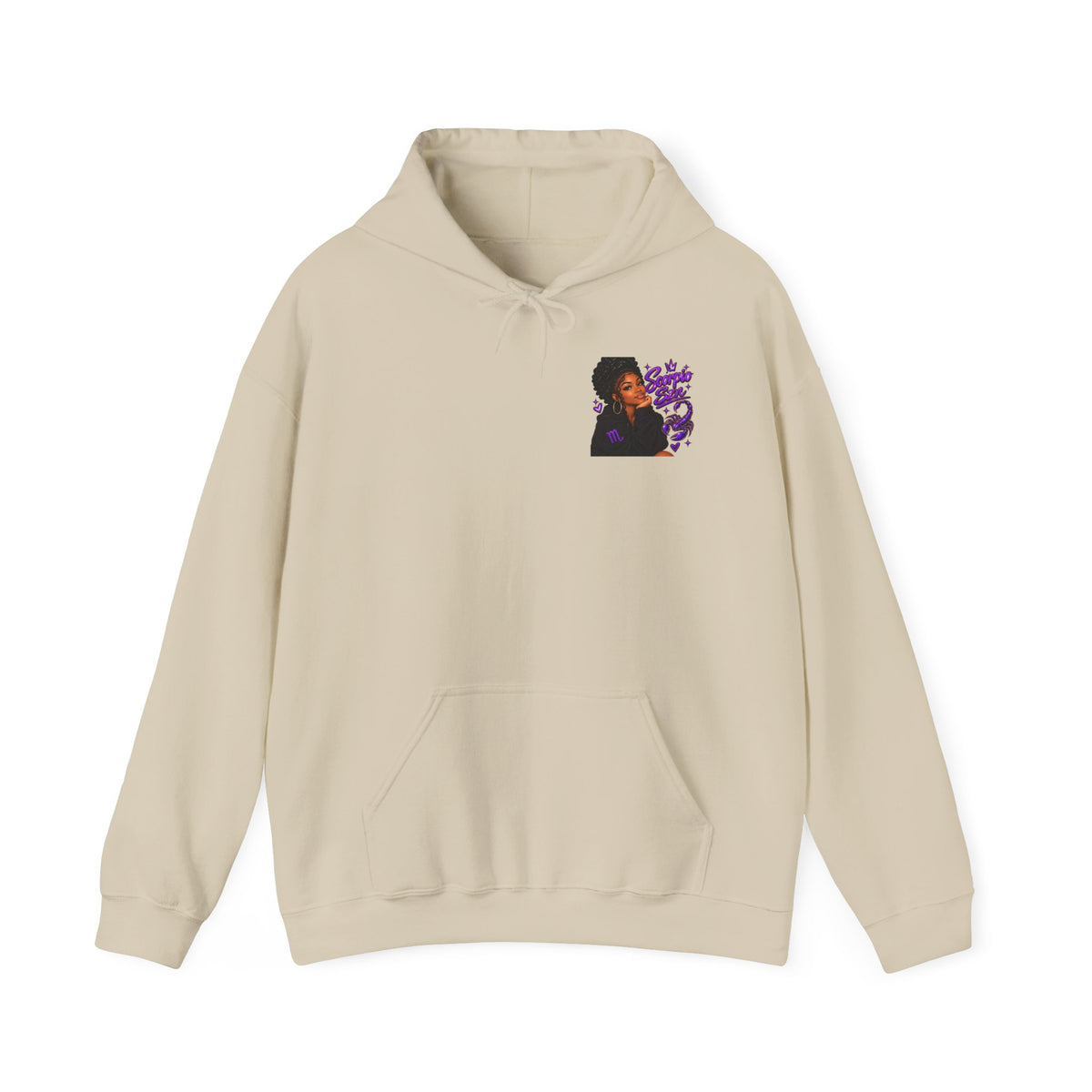 Scorpio Queen Zodiac Graphic Hoodie